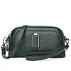 Waterproof Commute Shoulder Bag PU Leather Messenger Bag Portable Crossbody Bag  Students