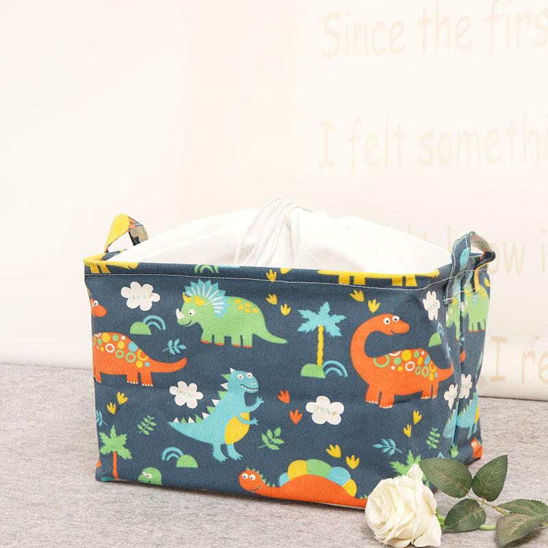 Großer Stoff-Aufbewahrungskorb mit Kordelzug, feuchtigkeitsbeständig, faltbar, Kleider- und Decken-Organizer-Box, Kordelzug, faltbarer Kleiderschrank, Aufräumtasche