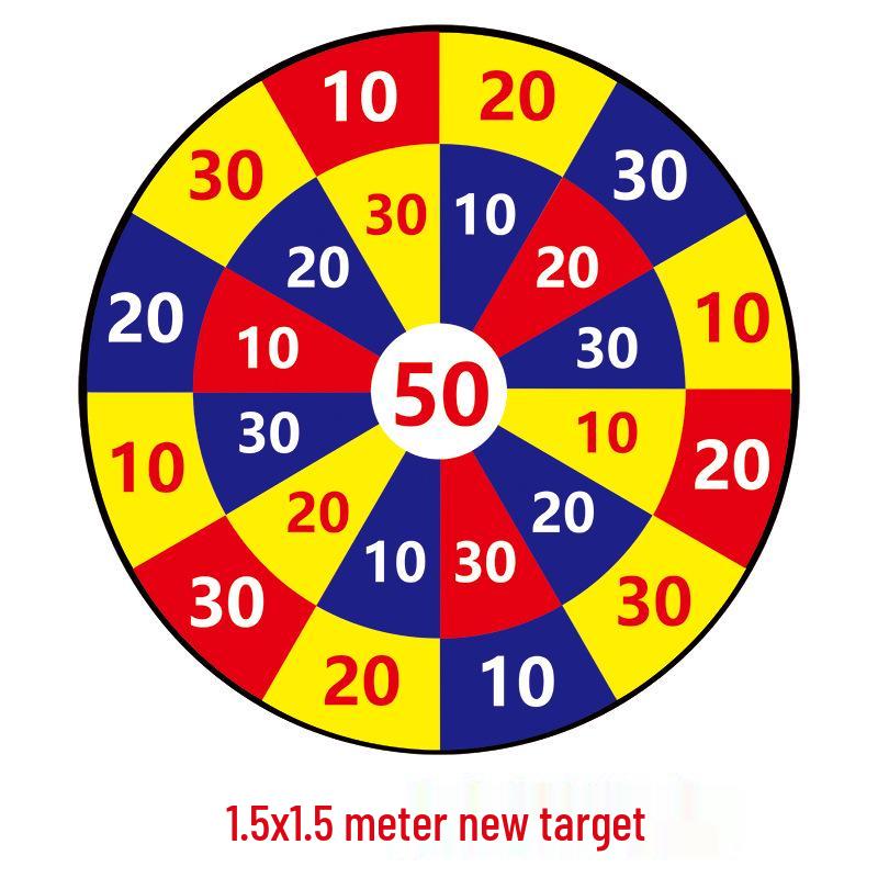 Sandbag Toss Target: Fun Outdoor Game for Kindergarten Team Building