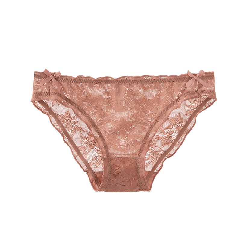 Lady Summer New Product Pure Desire Sexy Lace Without Mark Breathable in Waist Triangle Briefs