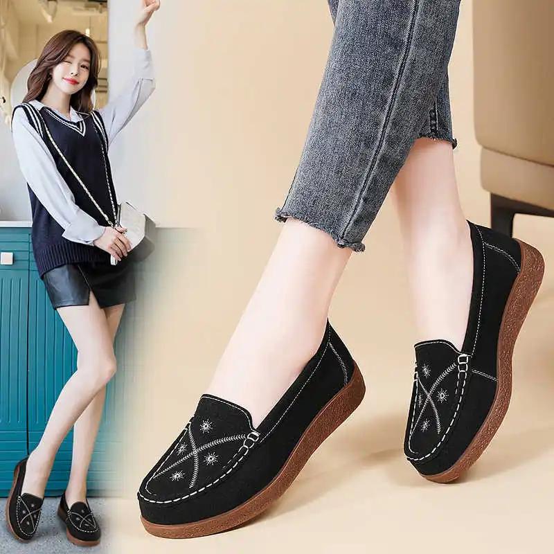 Hightop Road Training Shoes Woman Chunky Sneakers Luxury Design Ladies Loafers Woman Sports Wide Foot Hand Made 2025summer