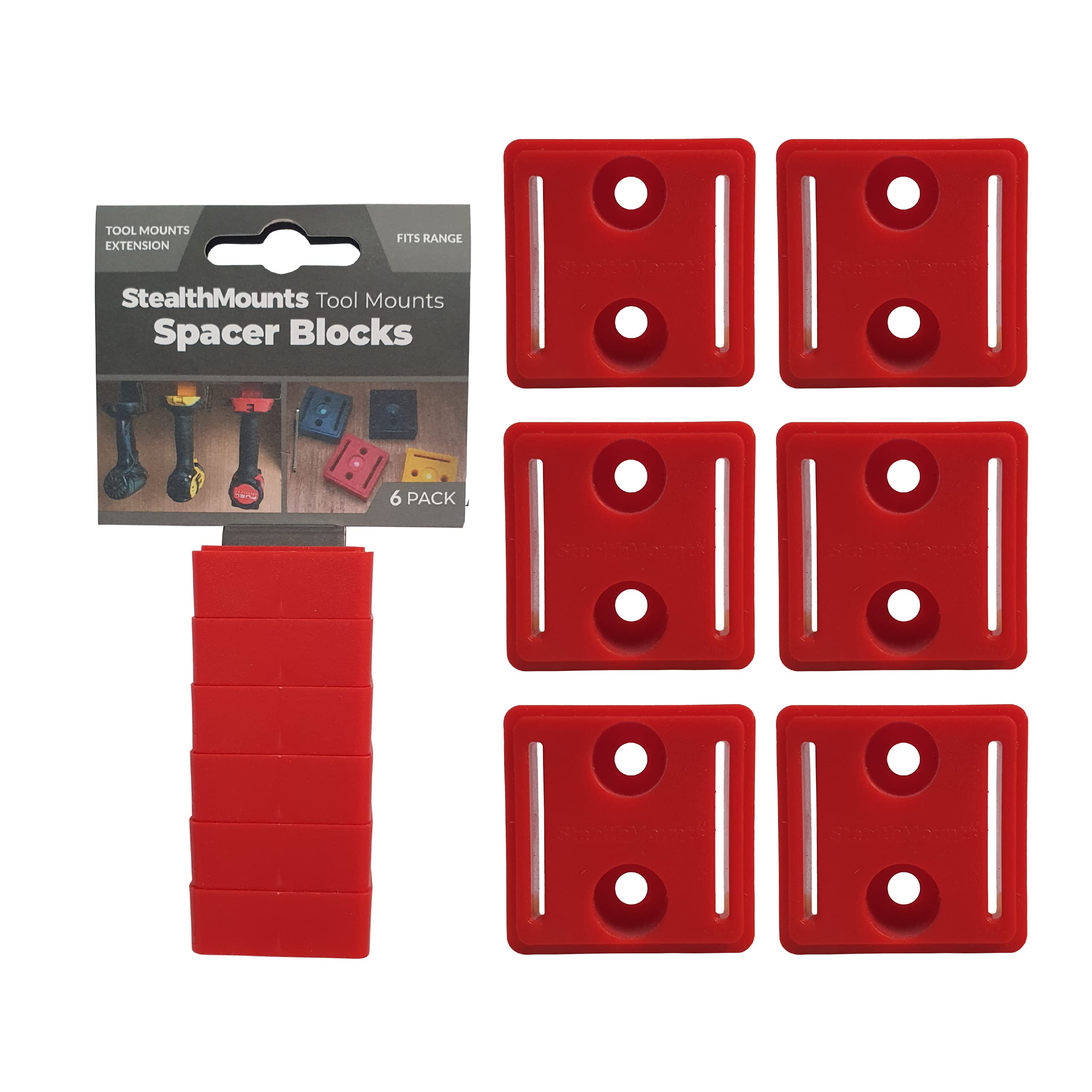 

RED StealthMounts Tool Mount Spacer (12mm) for Milwaukee M18