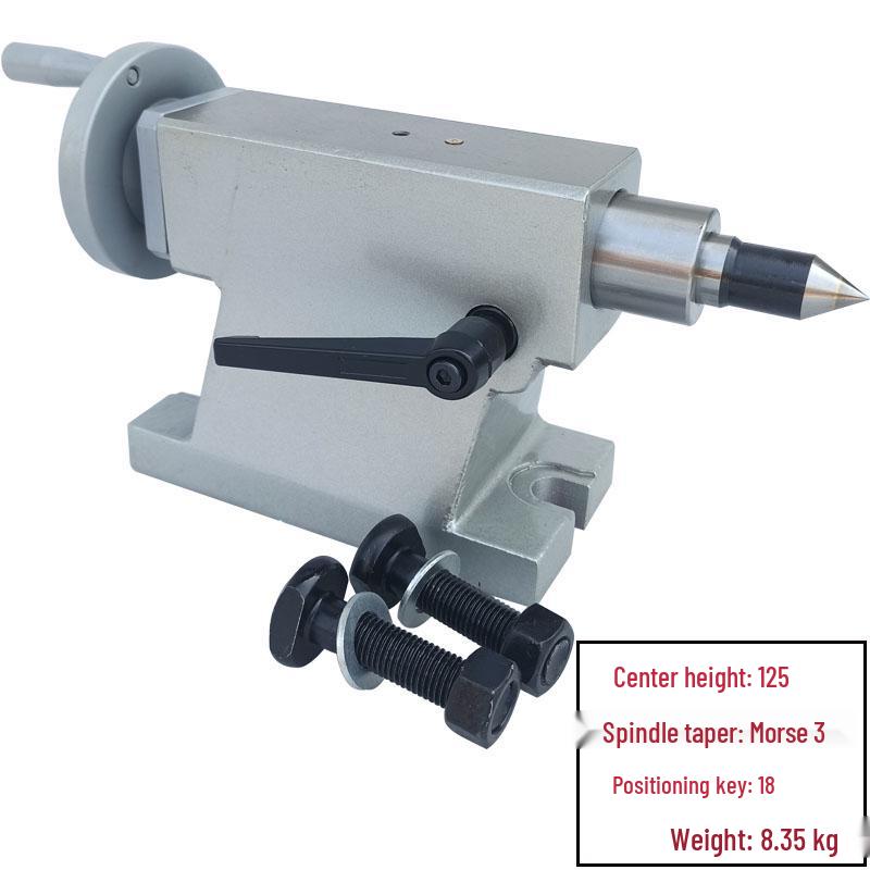 Four-Axis CNC Tailstock with Dividing Head