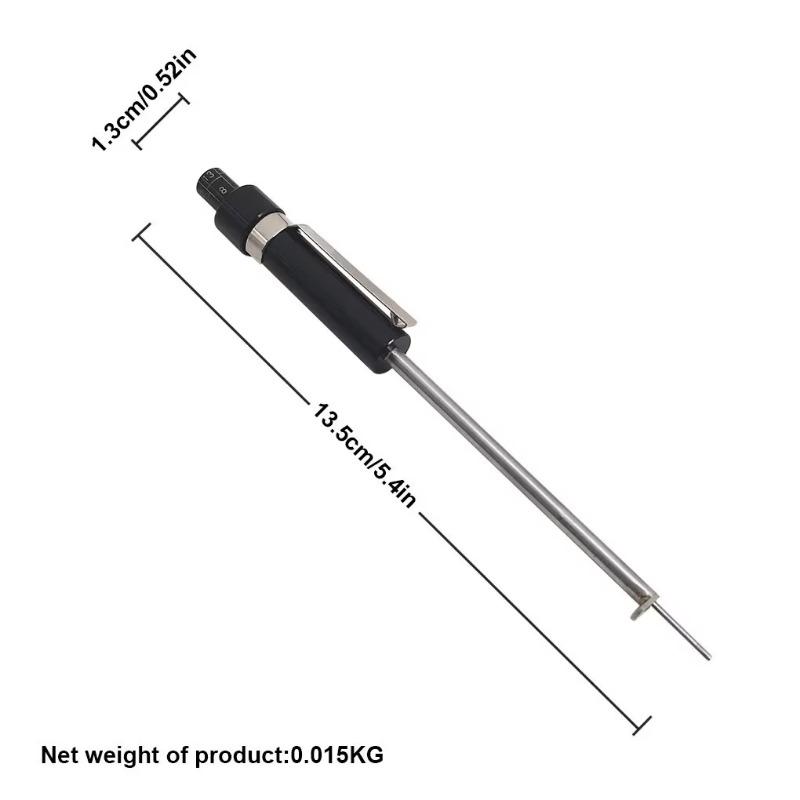 

Brake Pad Time Saving Pre MOT Measuring Tool Car Tester Vehicle Block Thickness Gauge for Cars Black