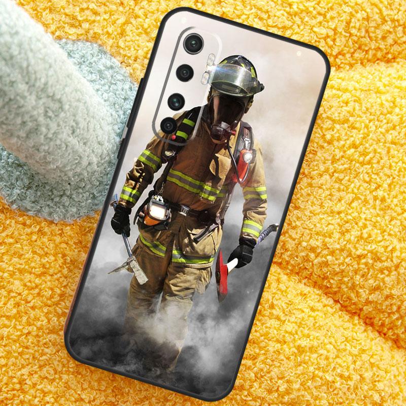 Feuerwehrmann Helden Feuerwehrmann Coole Hülle Für Xiaomi 13T 14T 15T 14 15 Ultra 17 Pro Max Hülle Für POCO F8 F7 X7 Pro F5 F6 X5 X6