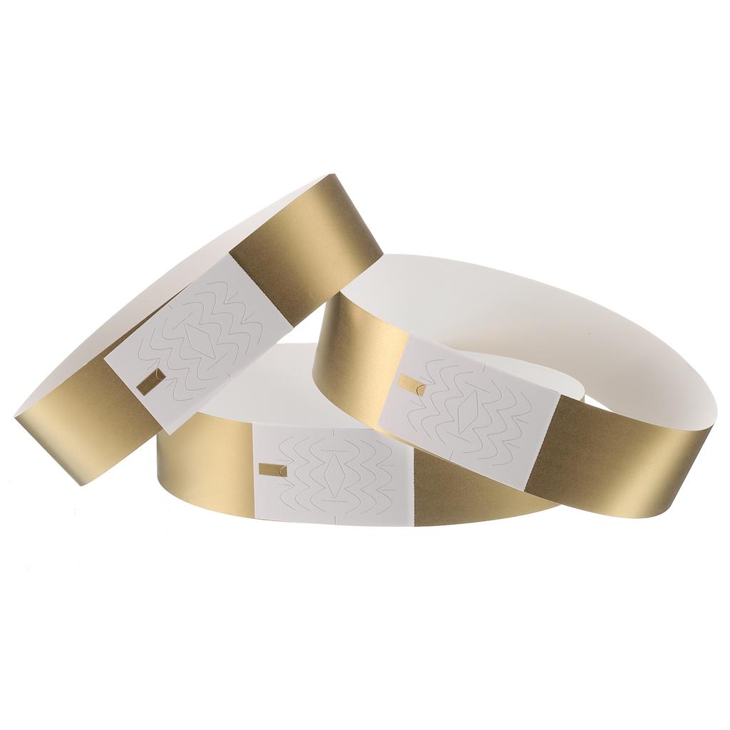 100Pcs Paper Wristbands Neon Party Wristbands Colored Wristbands Waterproof Paper Club Arm Bands for Events Party Concert Bar