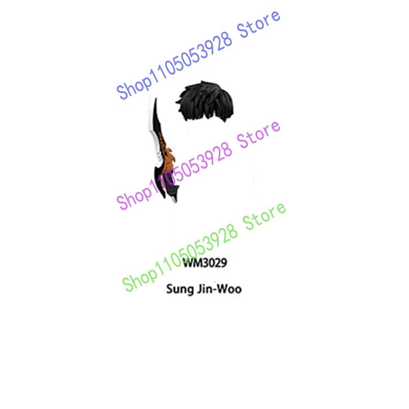 Non-Toxic Wm Blocks Wm6220 Wm6221 Anime Cartoon Tv Solo Leaving S Hunter Sung Beru Shadow Soldiers Building Blocks For Kids Collect Gifts