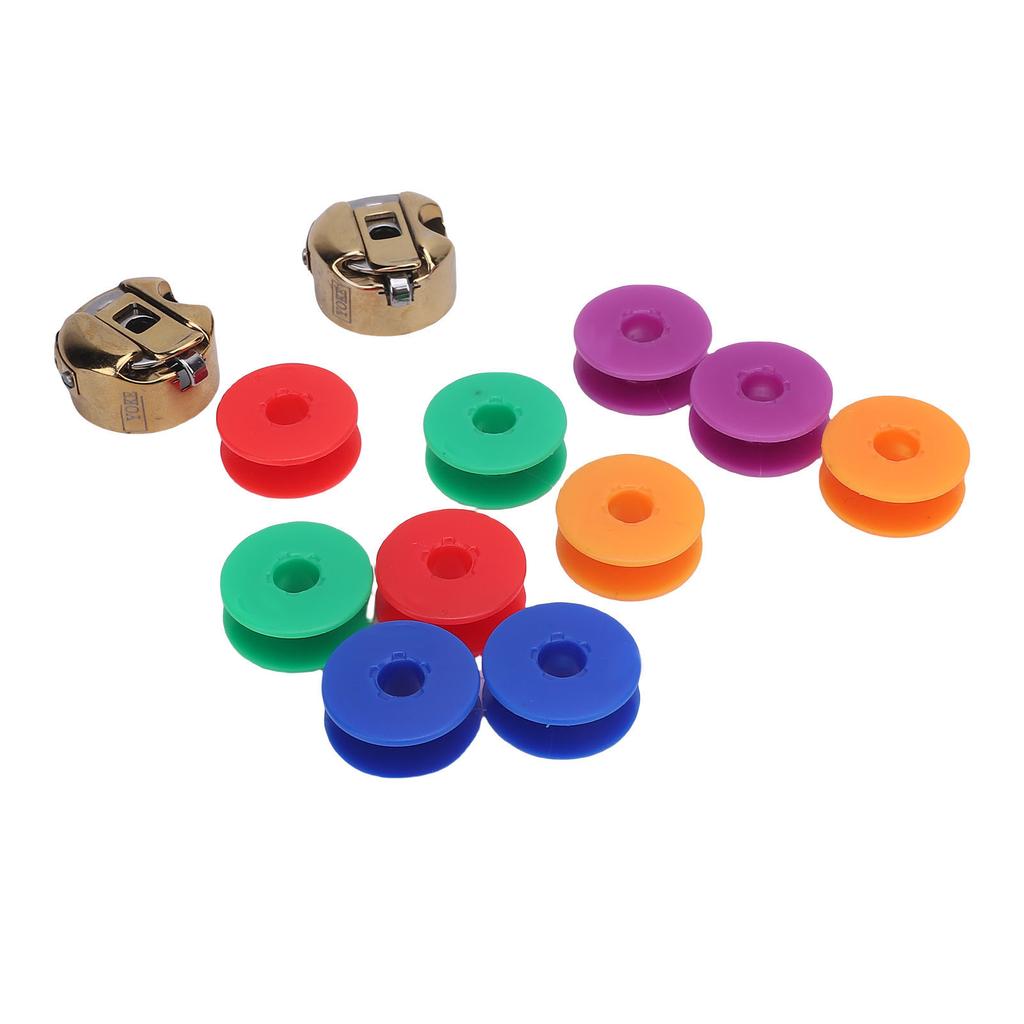 Bobbin Case with Bobbins Set Combo Industrial Lockstitch Sewing Machine Replacement Parts