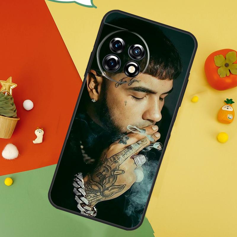 Anuel AA Case For OnePlus 12 11 9 10 Pro 8T 9RT 10T 10R OnePlus Nord 3 2T CE 2 Lite N100 N200 Cover