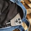 Mini Denim Backpack for Women – Compact Washed Jeans Style Bag – Perfect for Daily Use & Travel