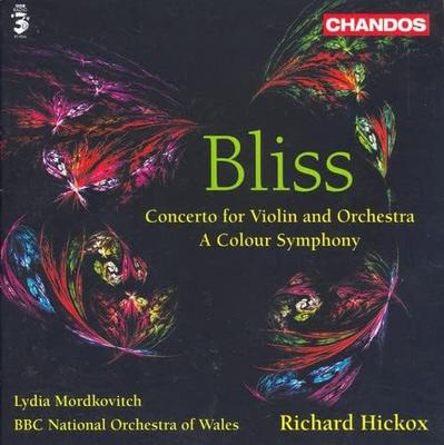 CD ARTHUR BLISS, RICHARD HICKOX; BBC N - Concerto for Violin & Orchestra: A  CHAN10380 Non Japan Classical Used