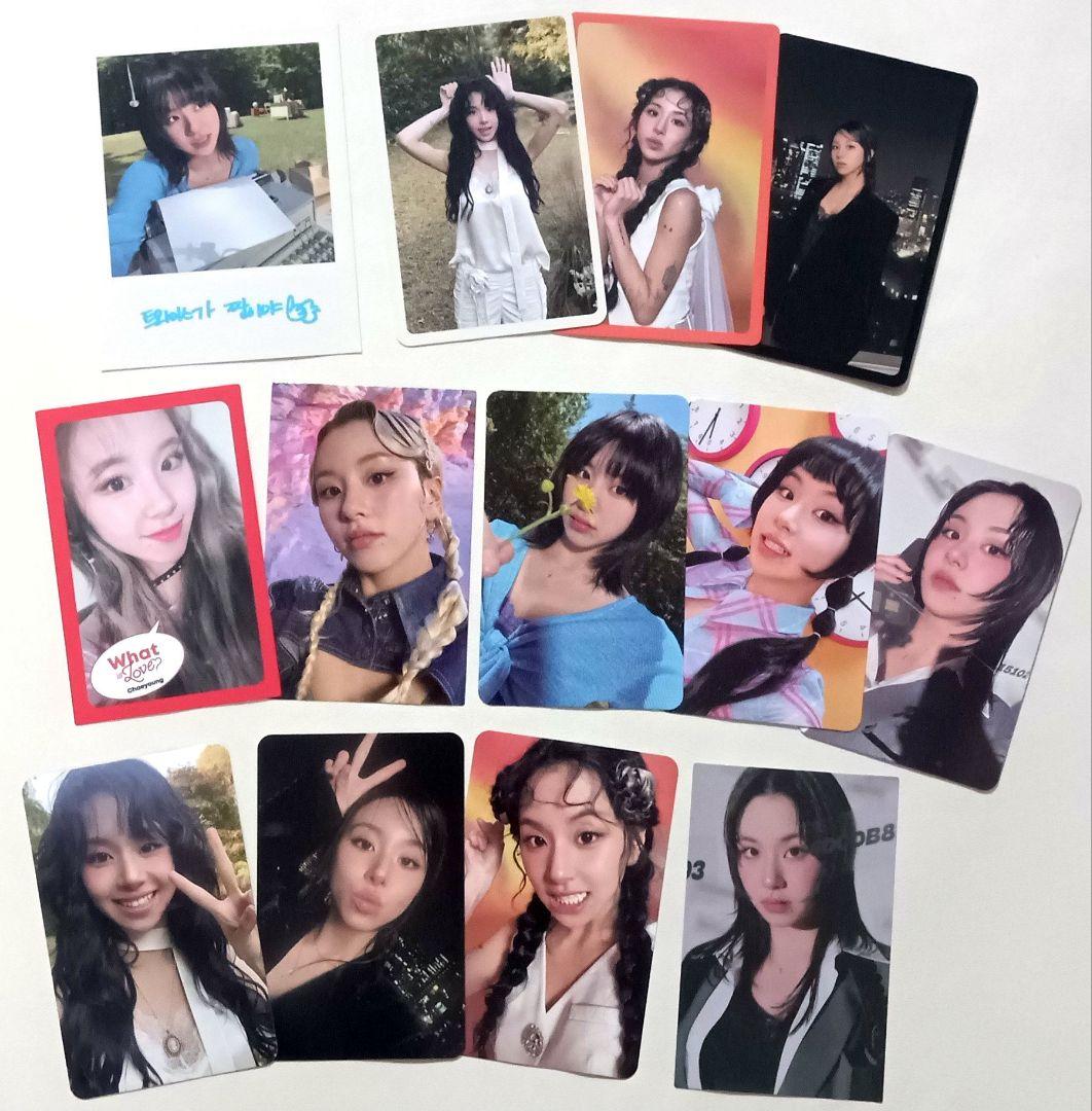 

[USED] Anonymous delivery TWICE Chaeyoung trading card
