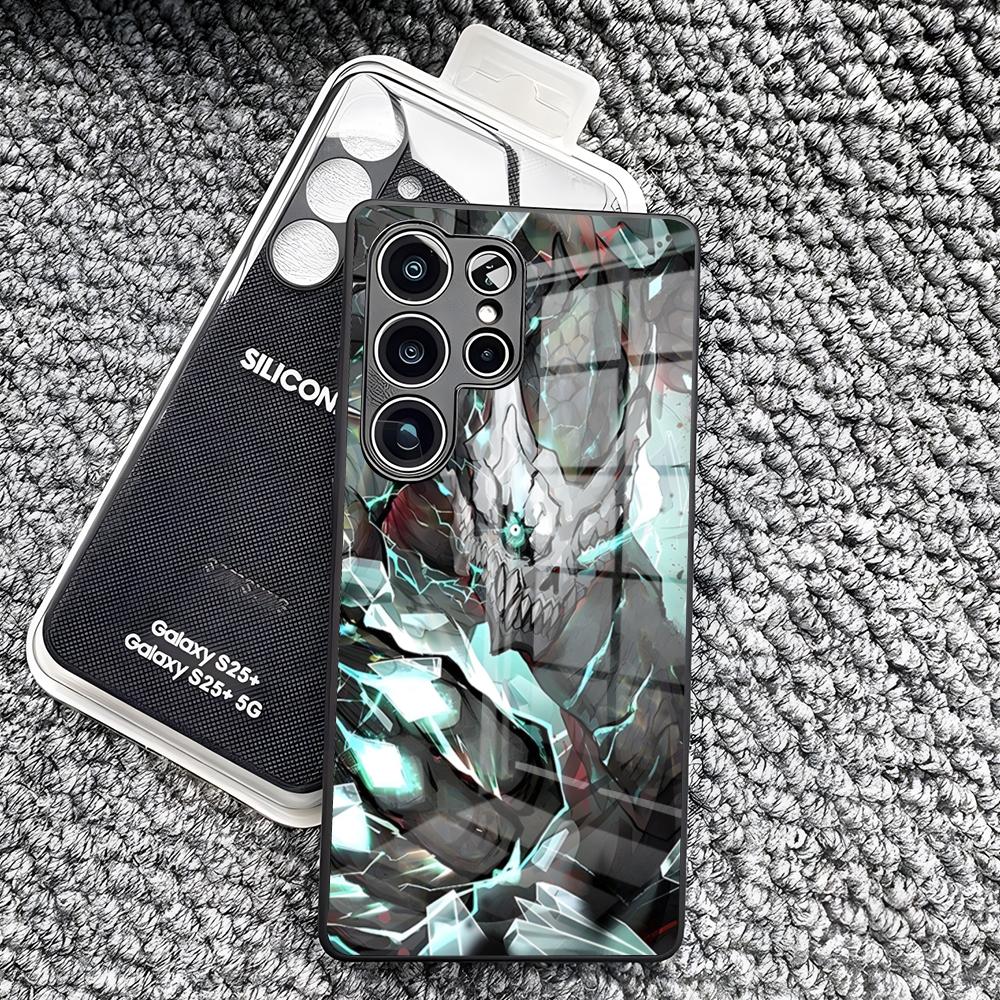 Hot New Anime Kaiju No. 8 Phone Case For Samsung S26 Ultra S25 Edge Ultra S23 S22 S21 S20 Ultra Plus S24 Fe A25 Glass Cover