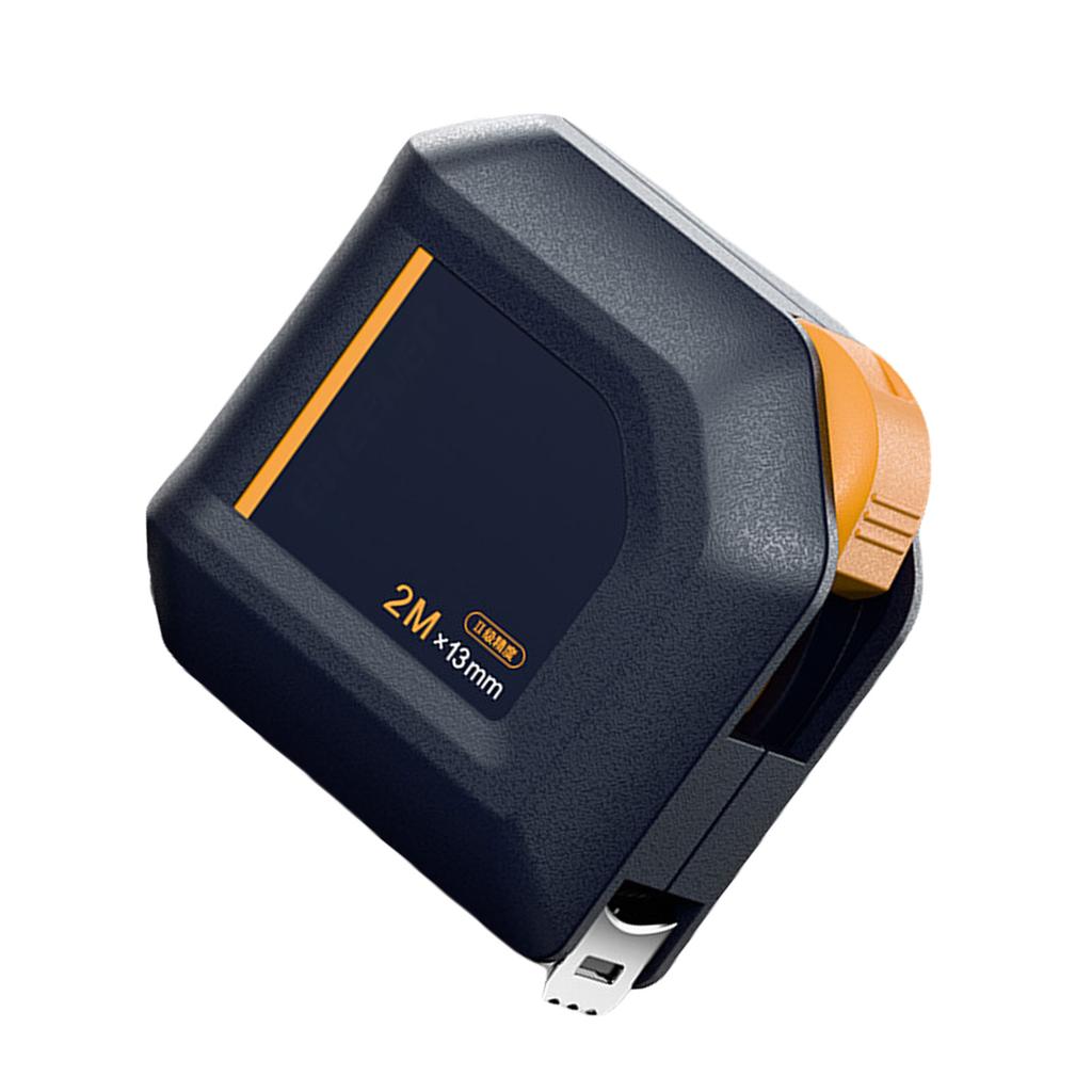 2/3/5m Tape Measure Auto Lock Thickened Measuring Tape with Buckle & Back Clip High Precision Metric Ruler for Industry