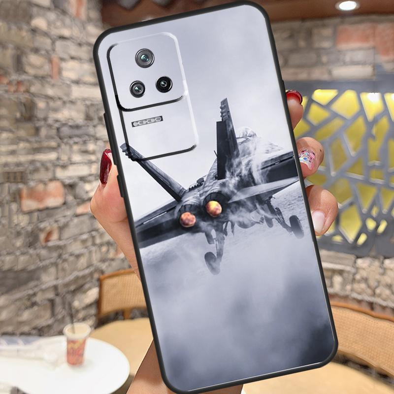 F14 Fighter Tomcat Case For Xiaomi 13 14 15 Ultra 11T 12T 13T 14T Pro POCO X7 Pro X3 X5 X6 M6 F5 F6 Pro Cover