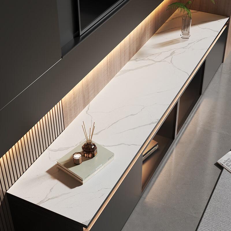 Waterproof PVC Rock Slab Marble Pattern Protective Mat