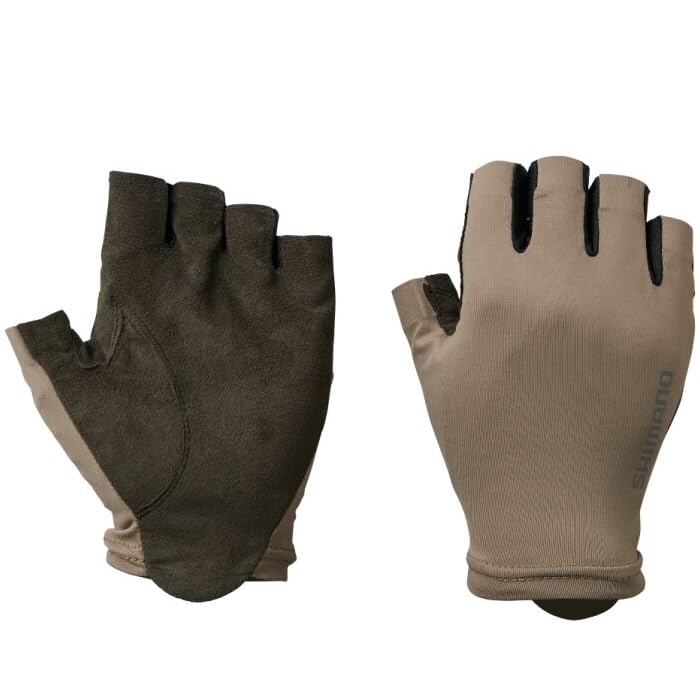 

Shimano Sensitive XL Gloves, 5-Piece Cut, GL-007V, Khaki,
