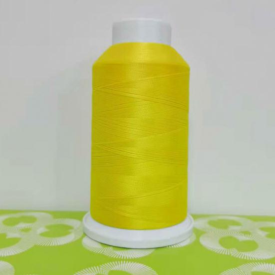 1 role 150D/2 Svítící příze Poutavá Super Jasná Plná barva DIY Denní použití Světelná Vyšívací Šicí nit na tašku