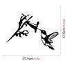 Metal Bird Stake Outdoor Garden Bird Statue Decorative Metal Animal Silhouettes for Tree Garden Decorative Bird Ornament