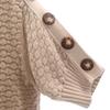 SEE BY CHLOE Short Sleeve Knit M Beige Designer Sweaters Women Used