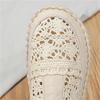Women's Breathable Mesh Summer Shoes Lace Walking Shallow Solid Non Slip Casual Boots 35-40 Knit Boot Lace Shoes