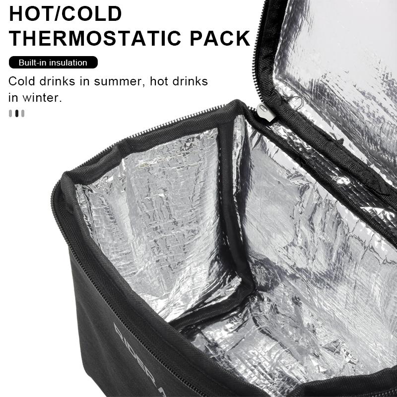 Bicycle Front Handlebar Bag With Touch Screen Bike Handlebar Bag Thermal Multifunctional Portable Outdoor Cycling Accessories