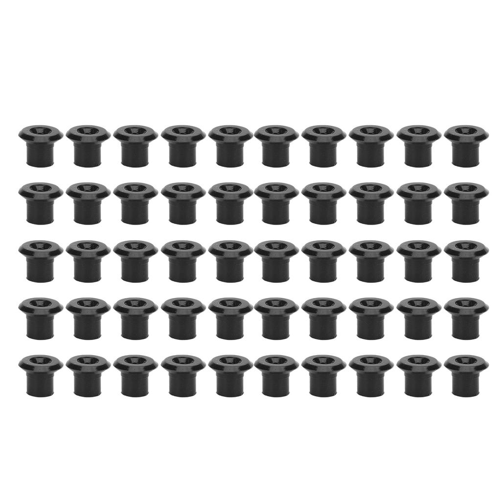 50pcs Borrachas de Agulha de Tatuagem Absorção de Choque Profissional Silicone Macio Mamilos para Máquina de Tatuagem