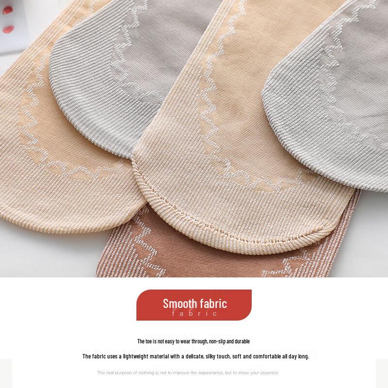 LANGSHA Women's Ultra-Thin Mid-Calf Silk Stockings