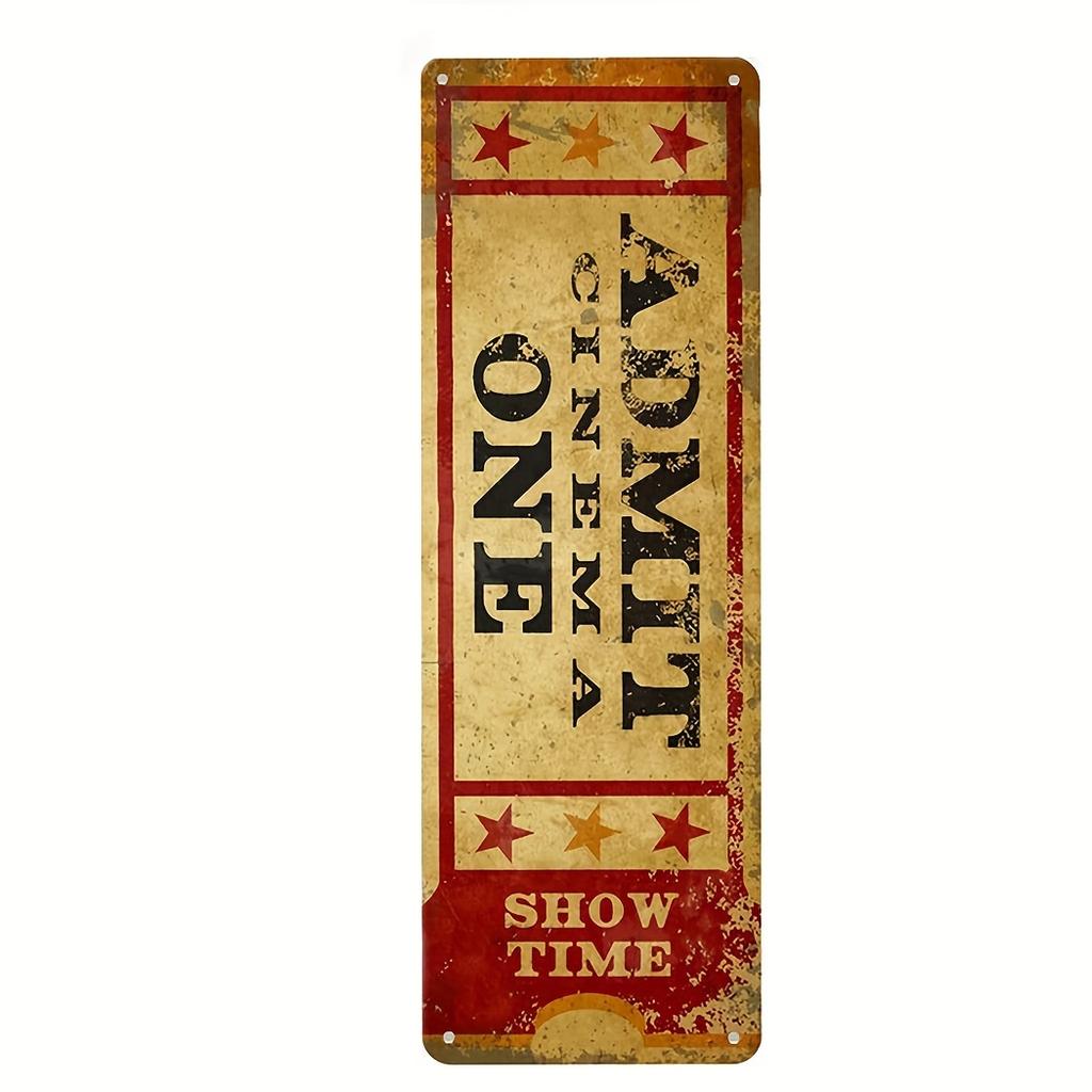 Retro WELCOME HOME Aluminum Sign Address Sign Funny Vintage Metal Sign For Garage Workshop Man Cave Club Bar Outdoor Wall  Decor