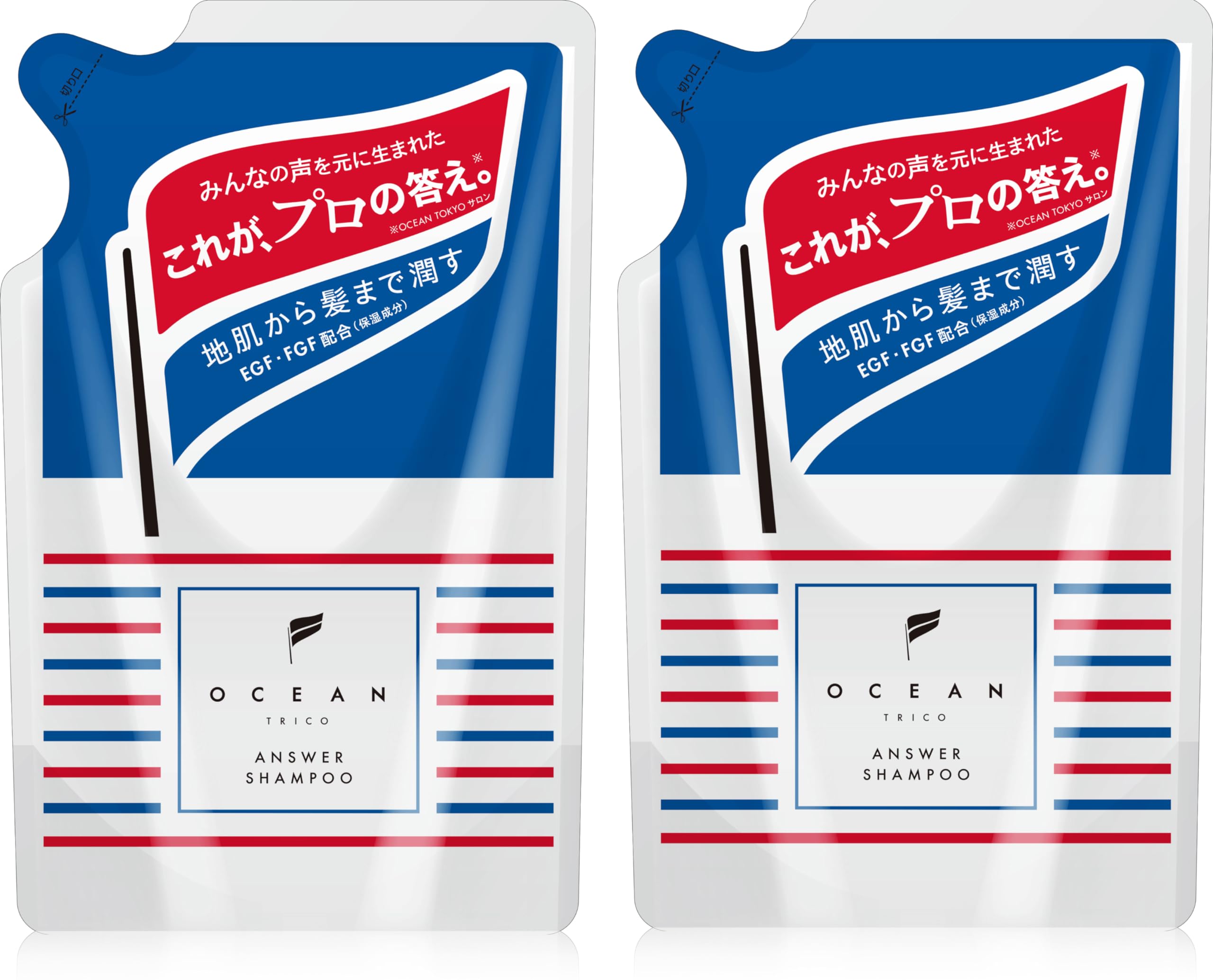 

Ocean Trico Answer Шампунь-рефилл по 350 мл каждый (Набор 2)