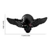 3D Metal Car Sticker Angel Wings Car Decal Skeleton Car Emblem Decoration Sticker Auto Emblem Fashionable Car Badges Stickers