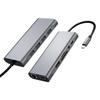 11-in-1 USB-C Expansion Dock for Laptops with USB 3.0 and Gigabit Connectivity