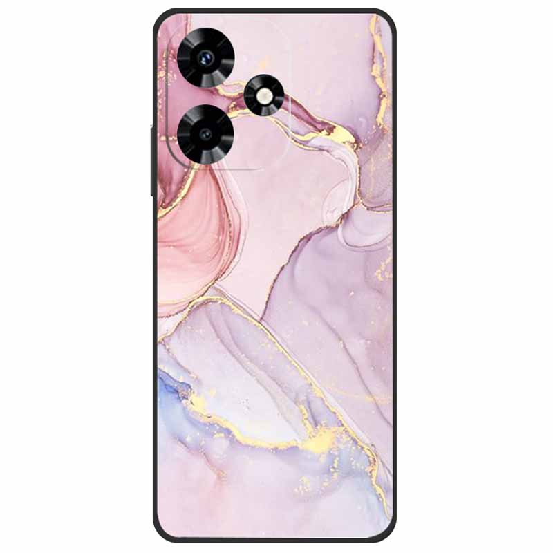For Infinix Hot 30i NFC Case X669D Silicone Wolf Lion TPU Soft Fundas For Infinix Hot 30i X669C Hot30i 2023 Protector Black Capa