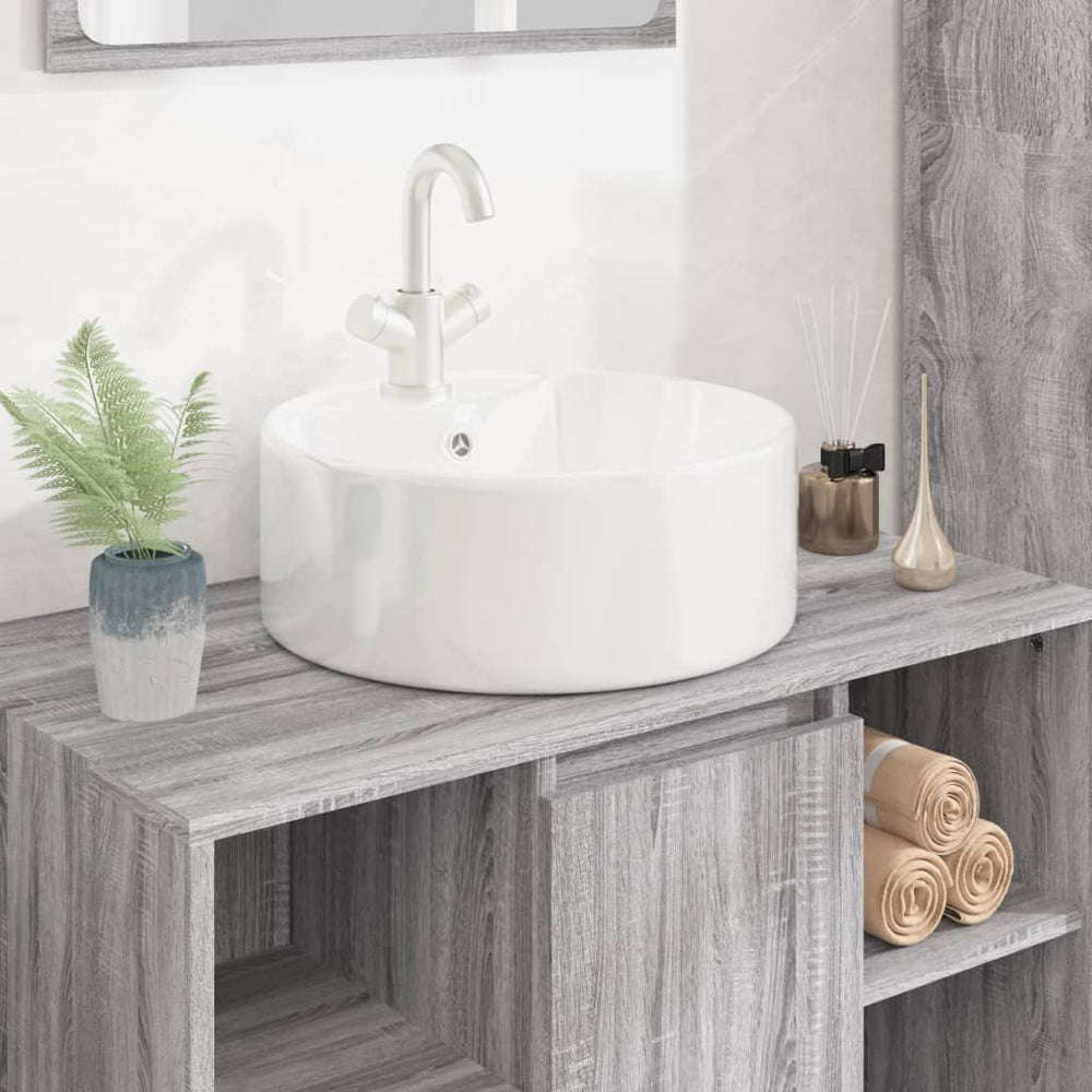 Lavabo  40x14,5 cm céramique rond
