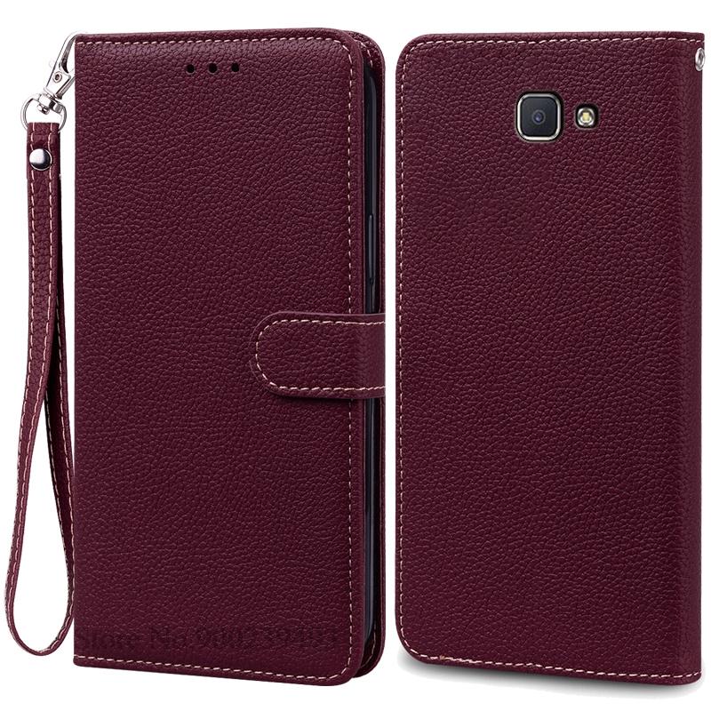 J5 Prime Case For Samsung J5 Prime Case Leather Wallet Flip Cover For Coque Samsung Galaxy J5 Prime Case SM-G570F Cover Fundas