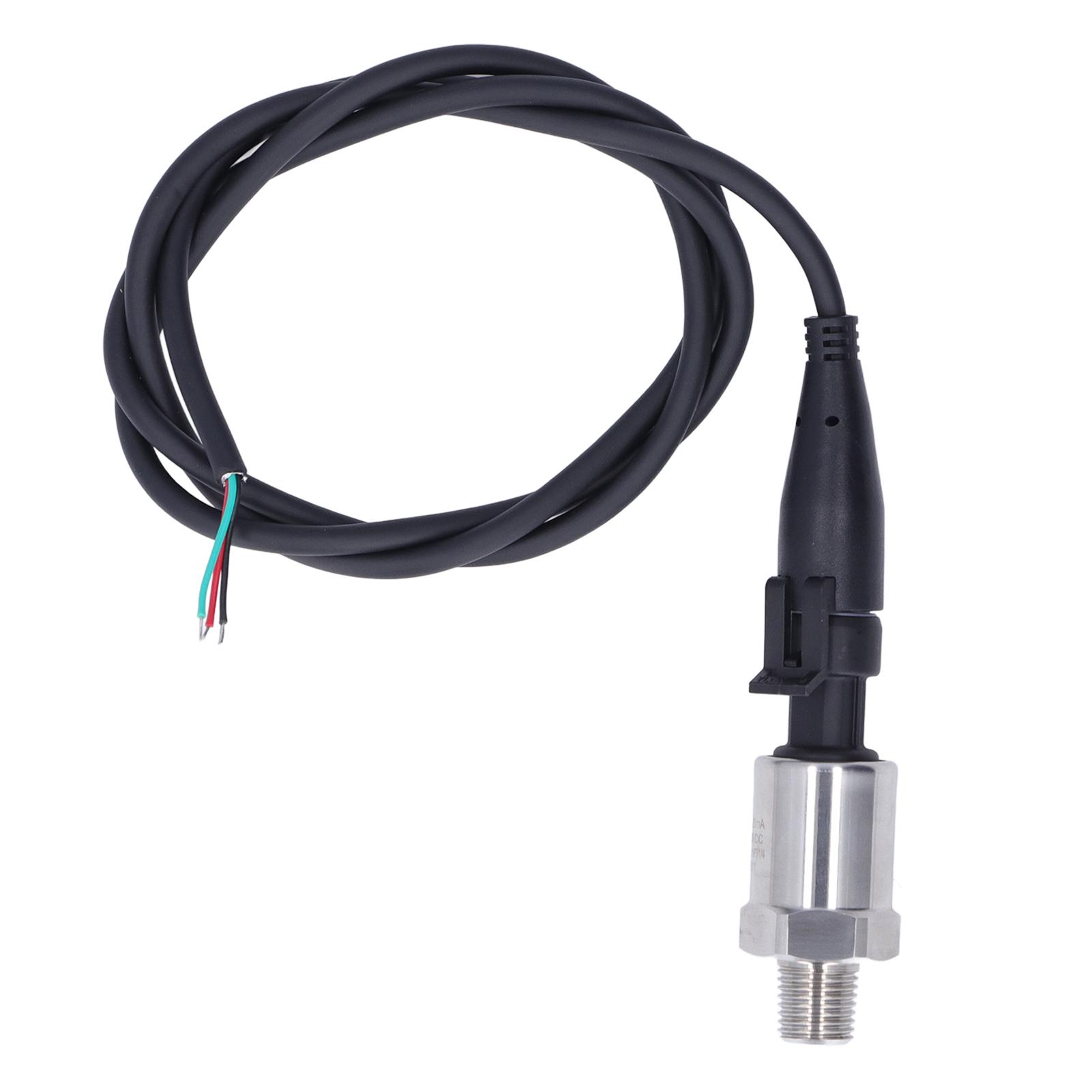 

LEFOO Pressure Transmitter Universal Transducer Sensor 0‑16bar NPT1 4 4‑20mA Packard Plug T2000