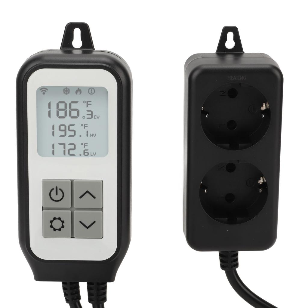 WiFi Smart Digital Temperature Controller Socket Remote Controlling Timer Setting for Home