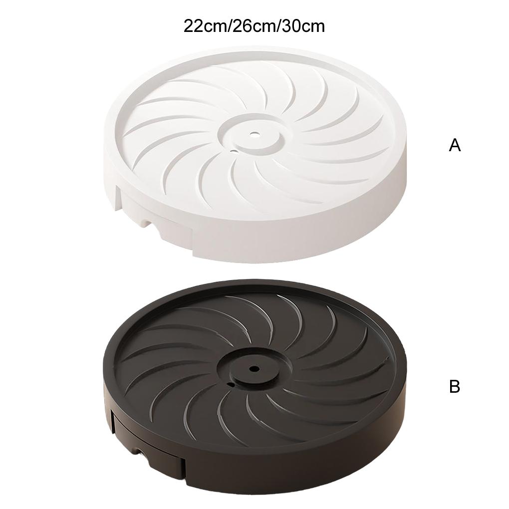 Wheeled Flowerpot Base For Indoor And Outdoor Long Lifespan And Reliability Flower Pot Tray Plant