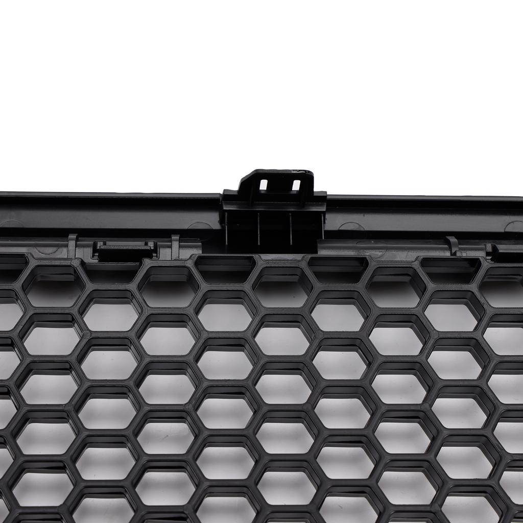 Gloss Black Front Bumper Honeycomb Grille Grill Fit Volvo S40 V50 2008-2012