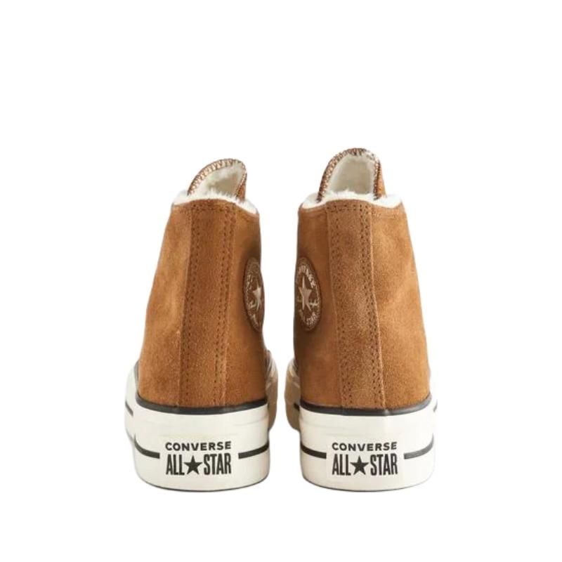 Converse Chuck Taylor All Star Casual Versatile Comfortable High Top Canvas Shoes Unisex Brownish