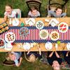 72 x 13 Inches n Flag Table Runner, Red White Blue Stars and Stripes Patriotic Runner for 4th of July, Memorial Day, Veterans Day, and Independence