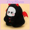 Halloween Fantôme Noir et Rouge Crâne Peluche Poupée Oreiller Pour Enfants et Collectionneurs
