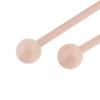 Homyl 1 Pair of Wood Mallet Percussion Sticks, Wooden Mallet Percussion Sticks, Musical Toys, Wooden Head Drumsticks for Tabletop Xylophones, Energy C