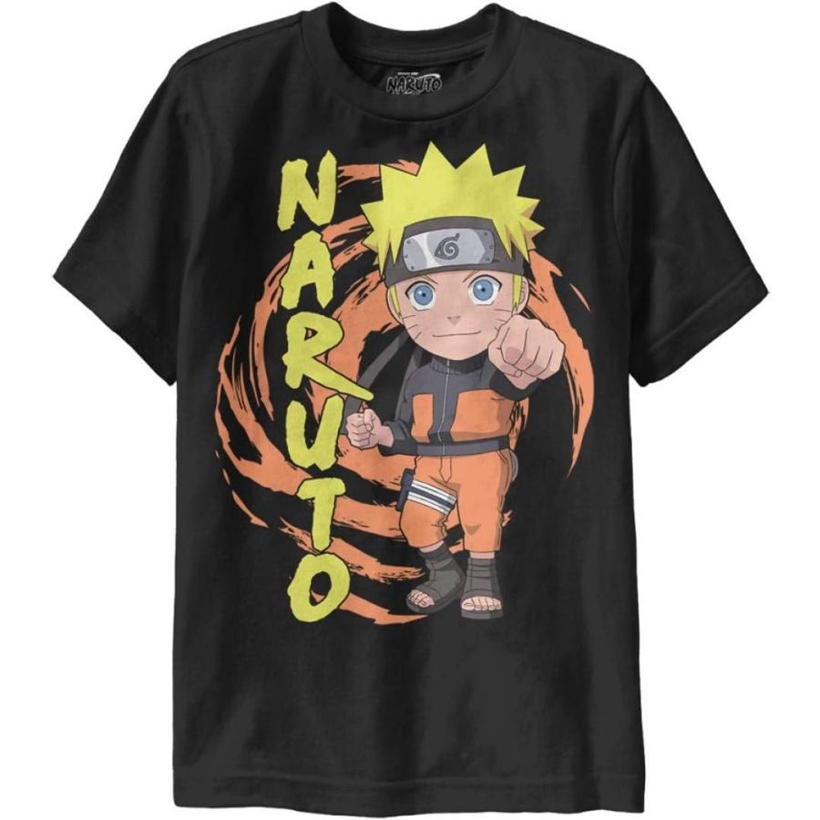 

Ripple Junction Naruto Shippuden Chibi Naruto Fist Anime Youth Crew T-Shirt Officially Licensed(1) XXXXXL чорний