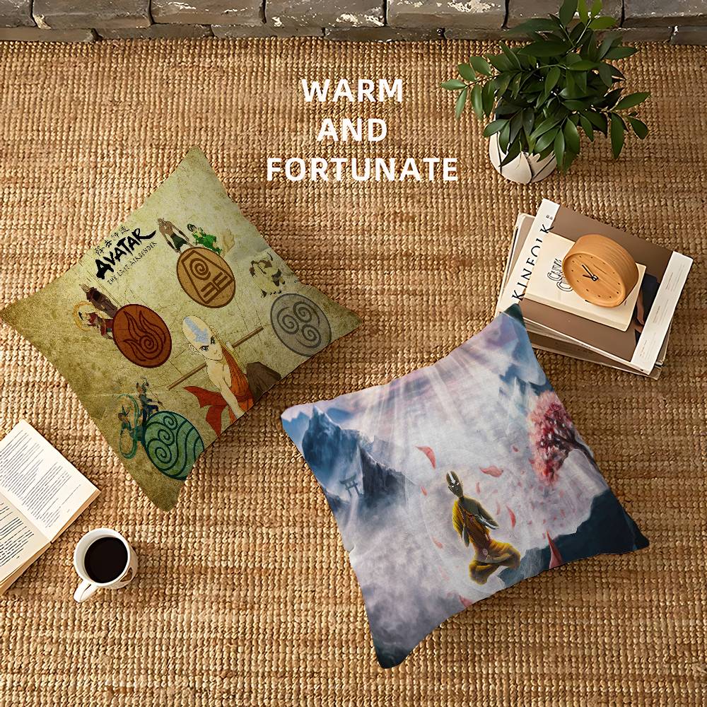 The Last Airbender Cushion Cover Polyester Sofa Cushions Decorative Throw Pillows Home Decoration Pillowcover