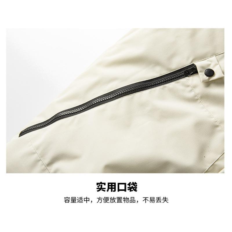 2025 New Graphene Cotton Jacket Smart Heating Jacket Couple Windproof Waterproof Casual Hooded Men's Jacket Trendy Padded Clothes