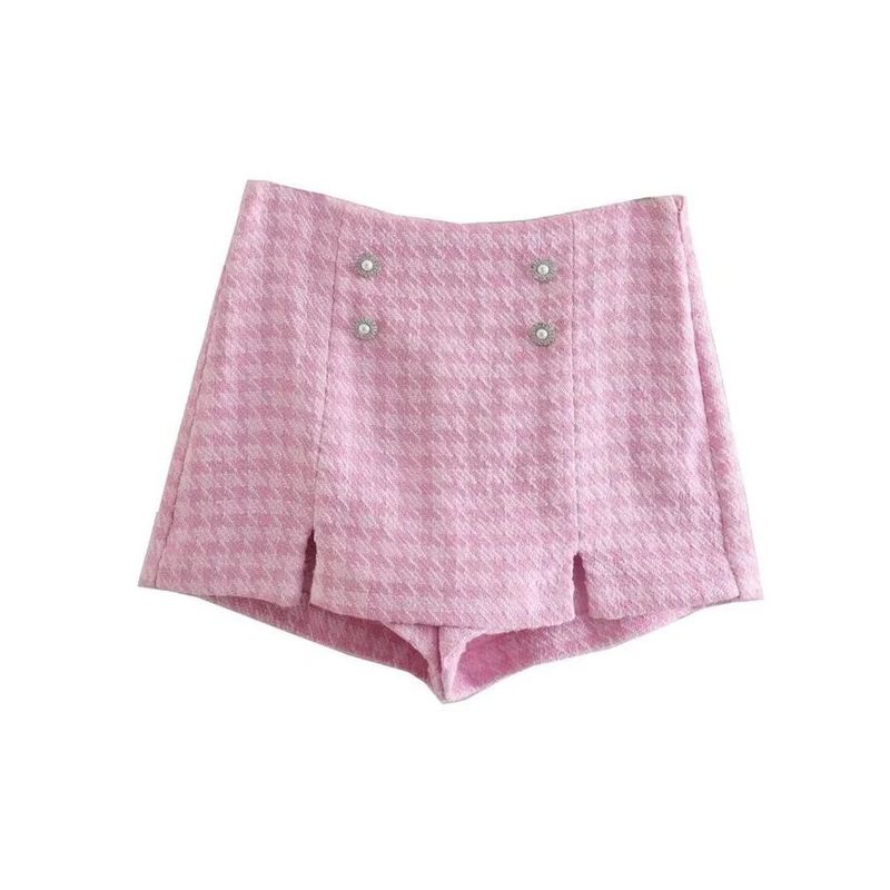 

Ожерелье Набор Текстура Тысяча Птиц Женский Лацкан Текстура Гусиная Лапка Костюм Pants L