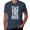 Aoc Tax The Rich Retro Vintage Anti Tshirt Lightweight Basic Short Sleeve Shirt