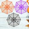 1PC - Halloween Props Spider Web Water Fruit Basket Holiday Snack Storage Plate Candy Plate Decoration