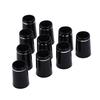 10Pcs Plastic Golf Ferrules With Double Ring Golf Shaft Adapter 9.5*19*13.4